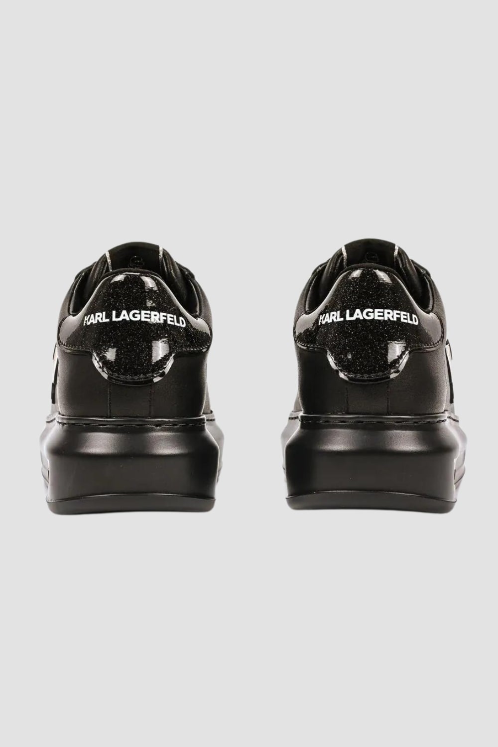 KARL LAGERFELD Black KAPRI Karl NFT Lo Lace sneakers