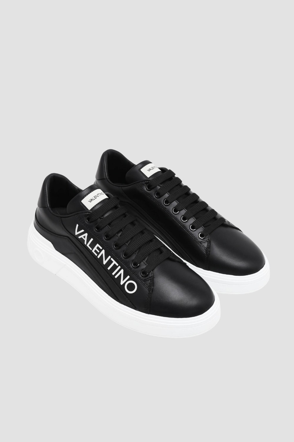 VALENTINO Чорні кросівки REY LACE-UP