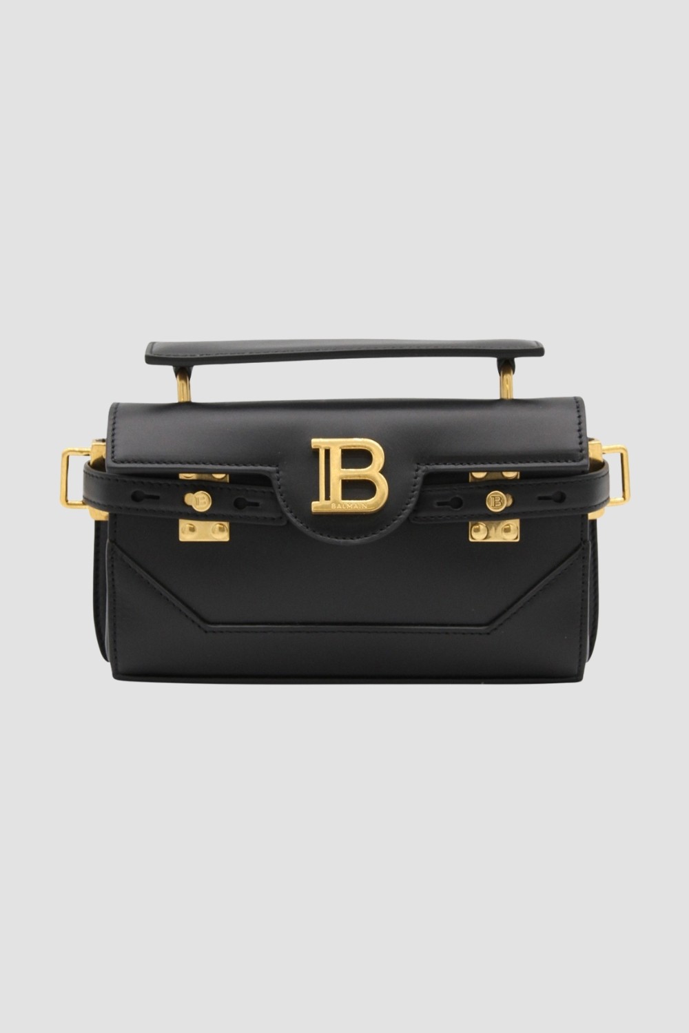 BALMAIN Black leather handbag