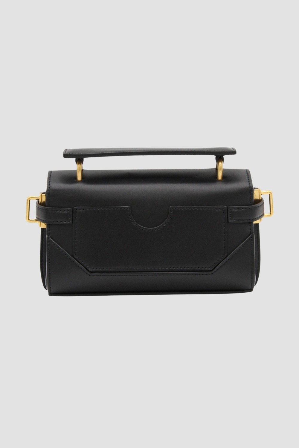 BALMAIN Black leather handbag