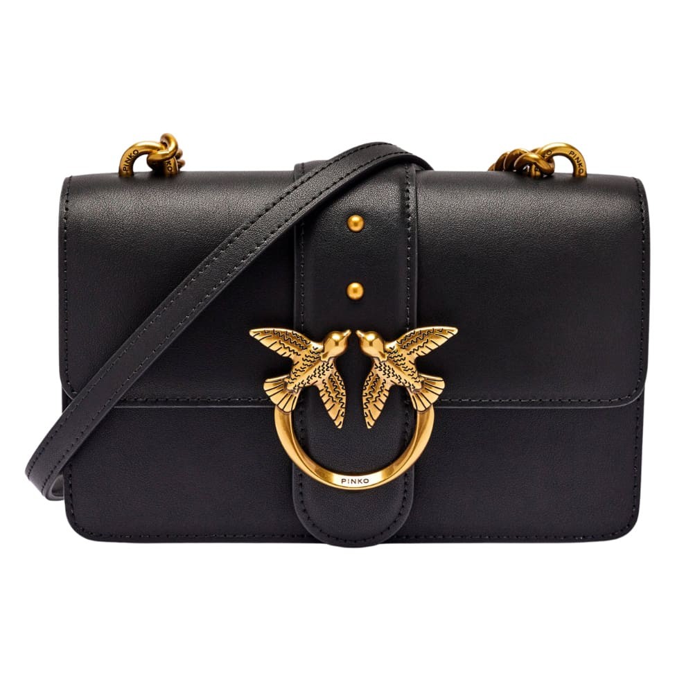 PINKO Black Love One Mini CL Handbag