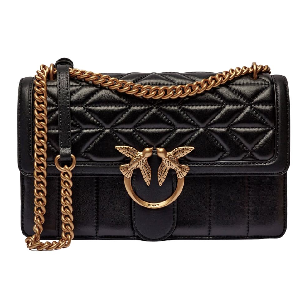 PINKO Czarna torebka Love One Classic DC
