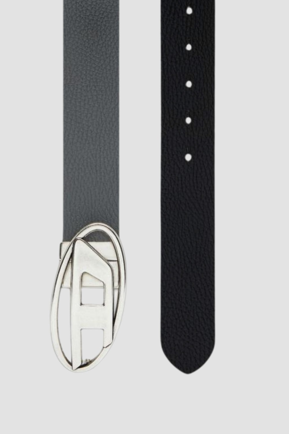 DIESEL Black reversible belt B-1DR REV II