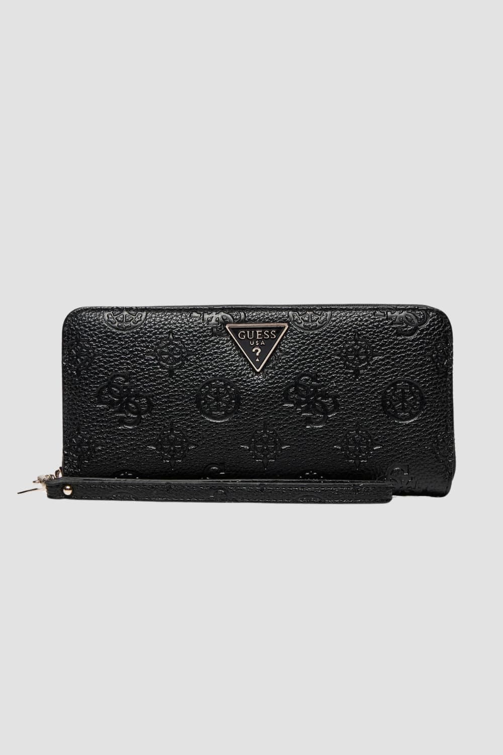 GUESS Black Wallet Cresidia Slg Large Zip Around