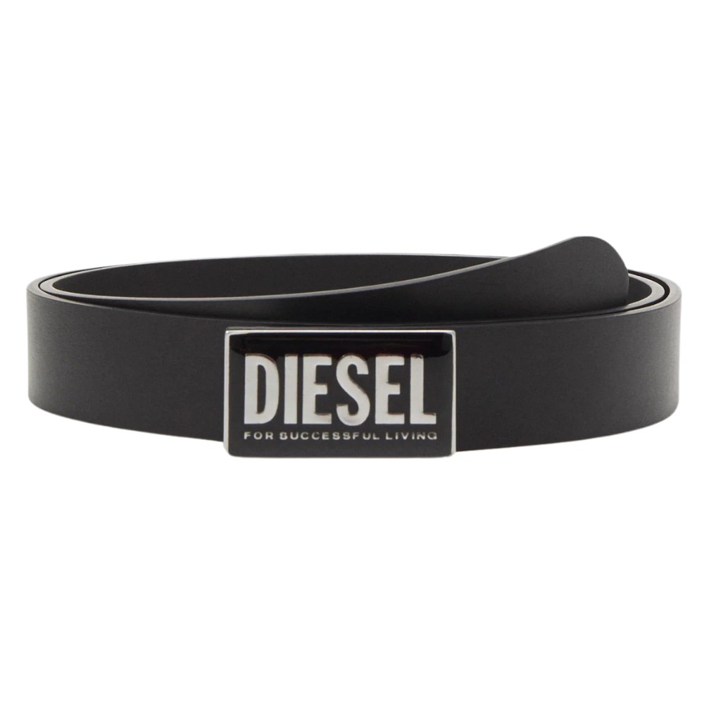 DIESEL Сlack men's B-GLOSSY II belt