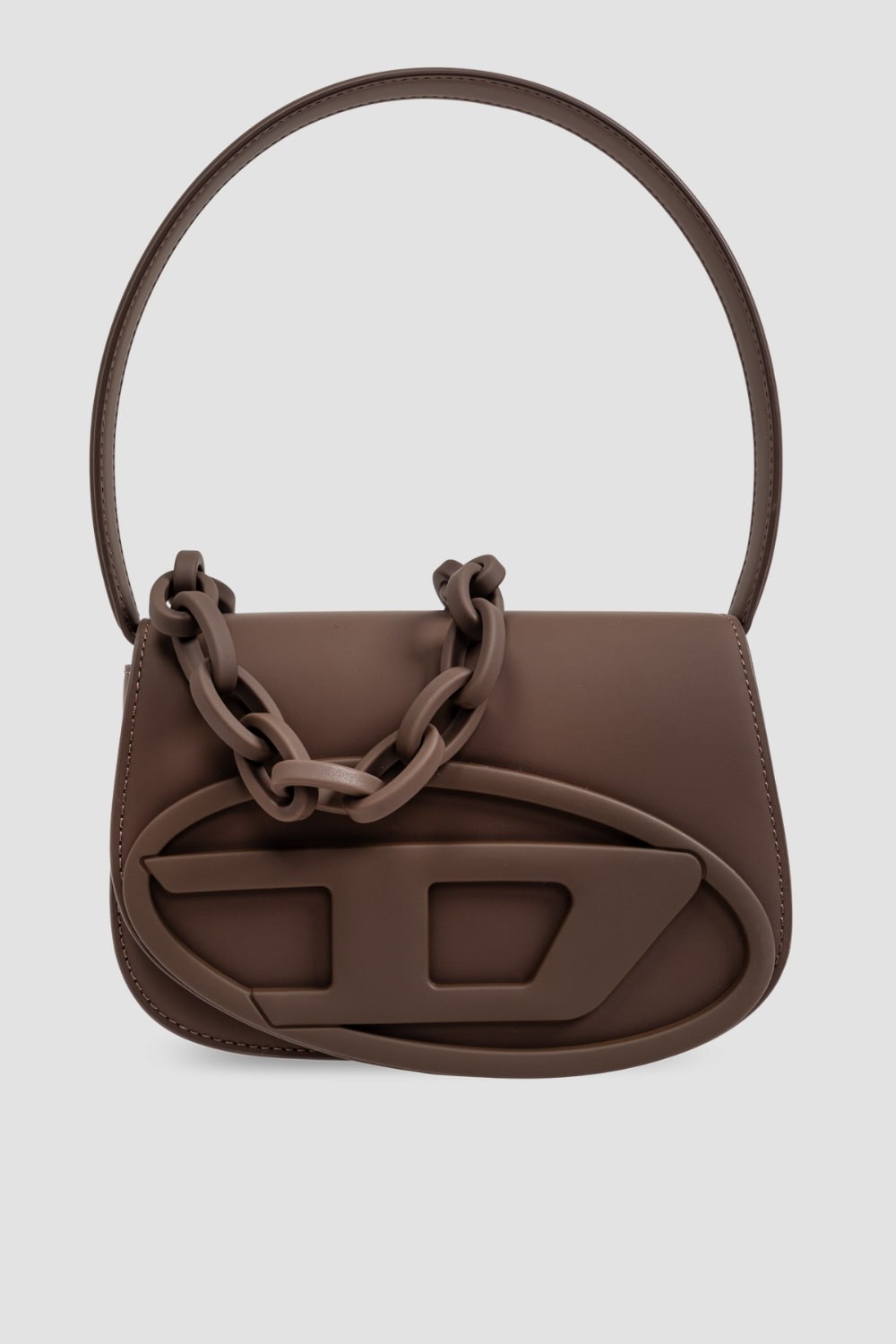 DIESEL Brown Matte Handbag 1DR