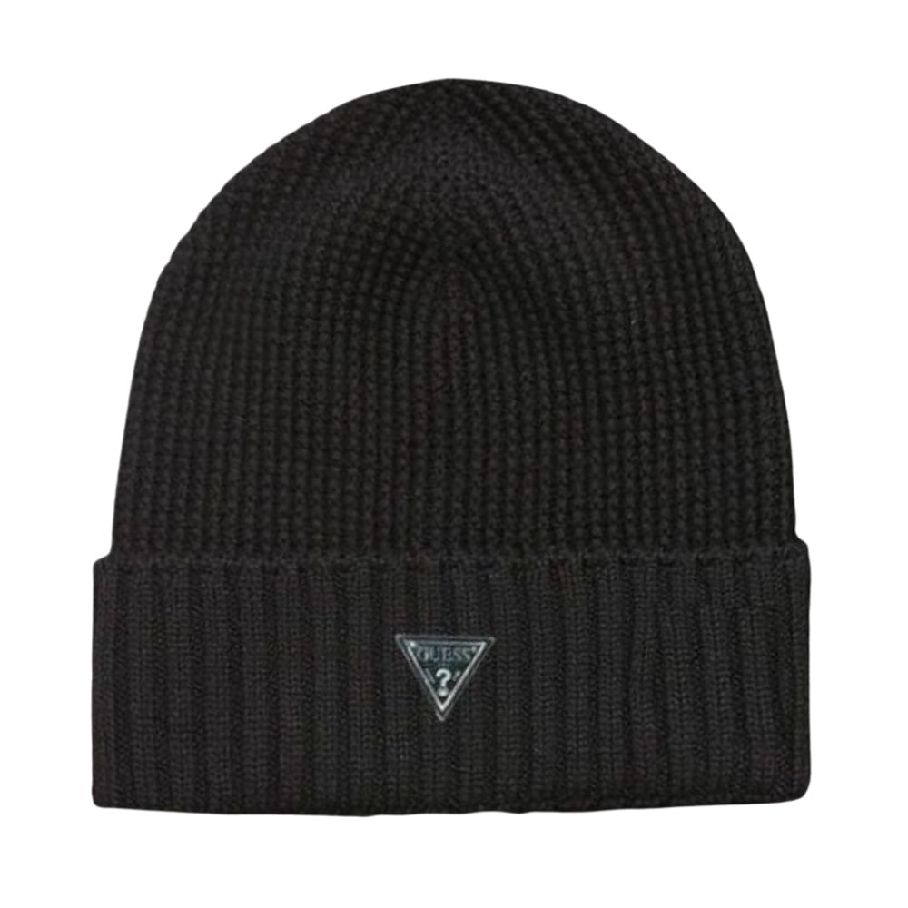 Набір з шапки та шарфа GUESS Black Hat and Scarf Beanie Box Set