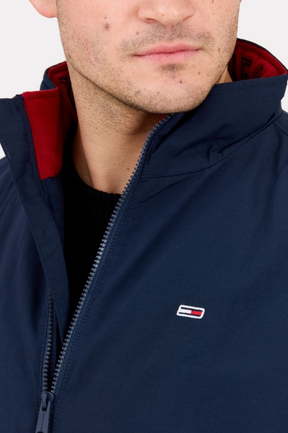 TOMMY JEANS Темно-синя чоловіча куртка