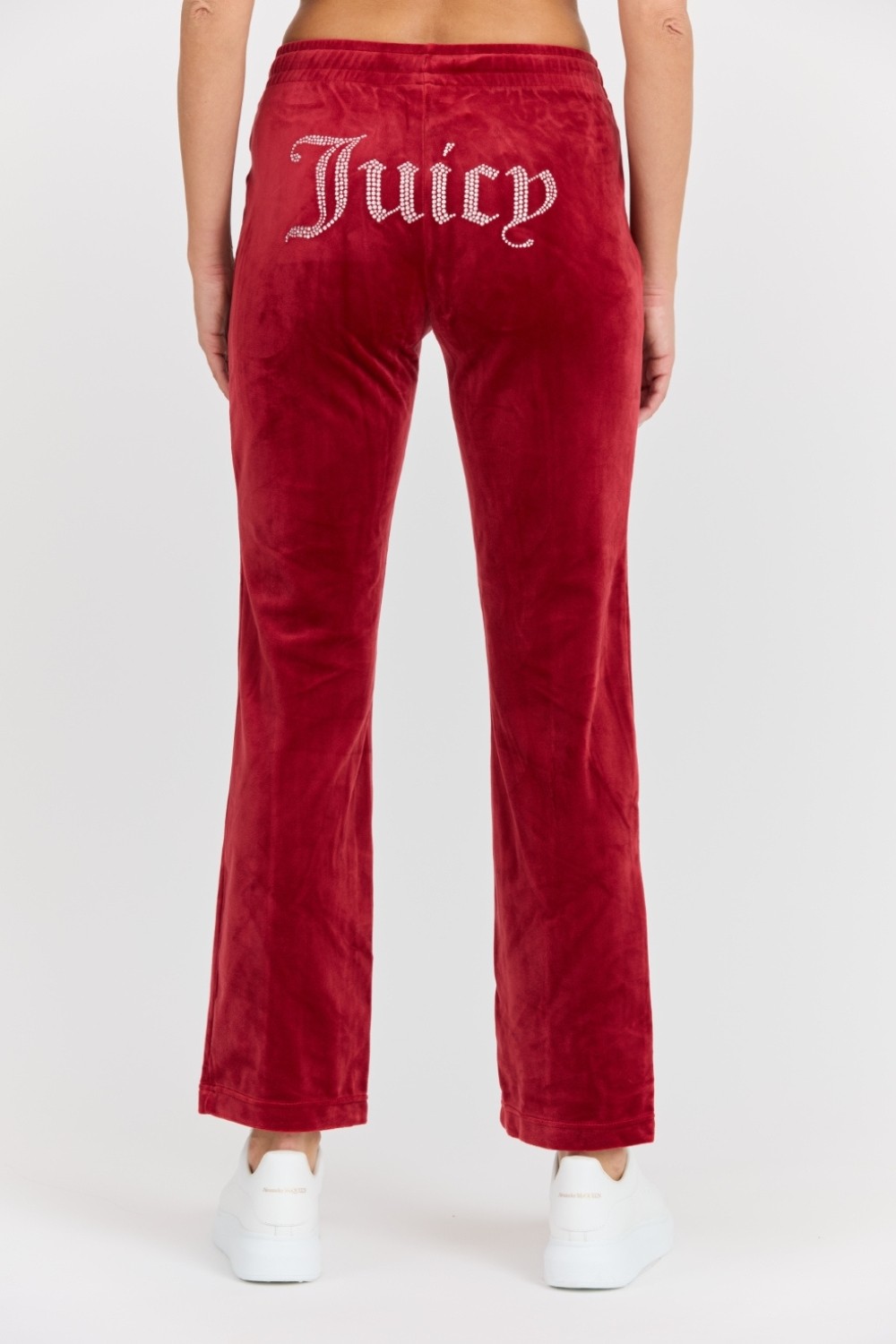 JUICY COUTURE Damskie czerwone spodnie dresowe Tina Track Pant