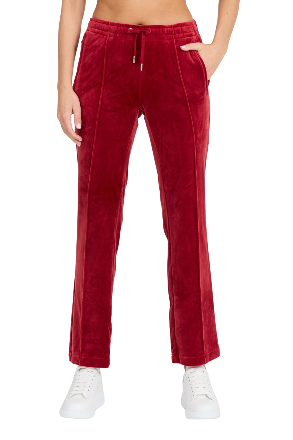 JUICY COUTURE Damskie czerwone spodnie dresowe Tina Track Pant