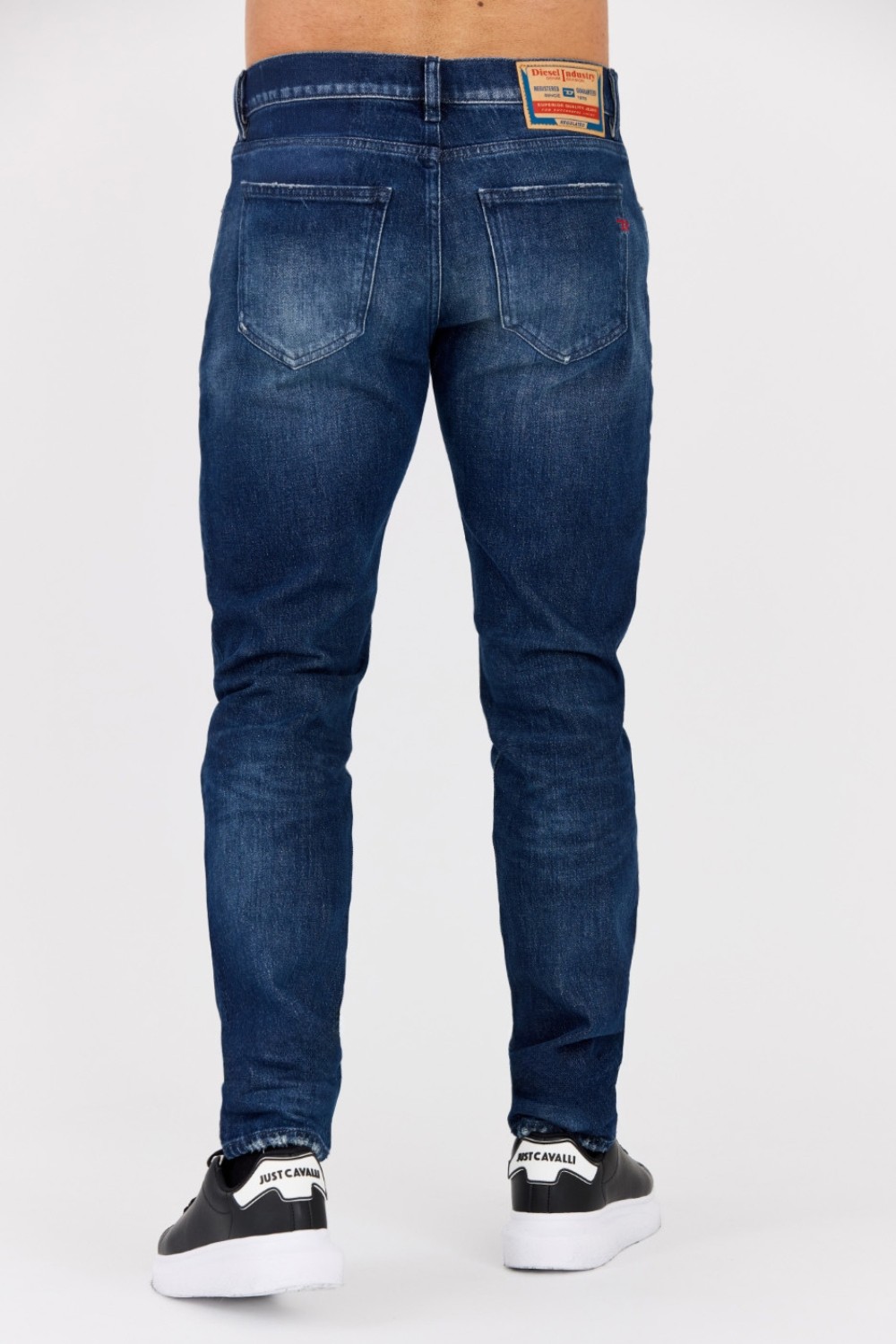 DIESEL blue men's jeans 2019 D-STRUKT