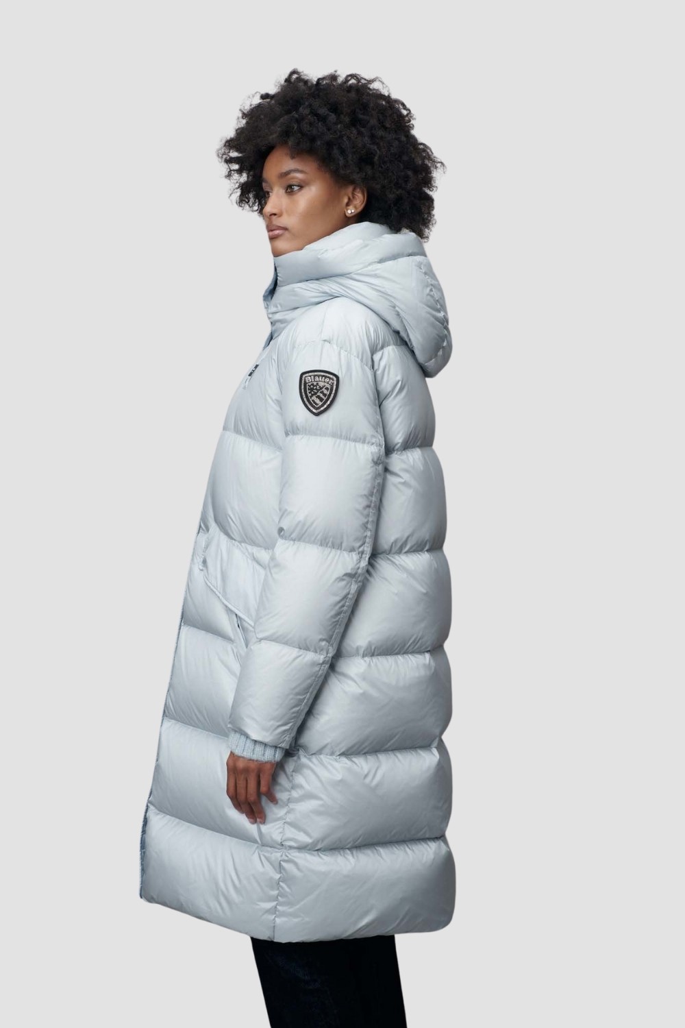 BLAUER Blue Jachete lungi pentru femei Lena Raincoat