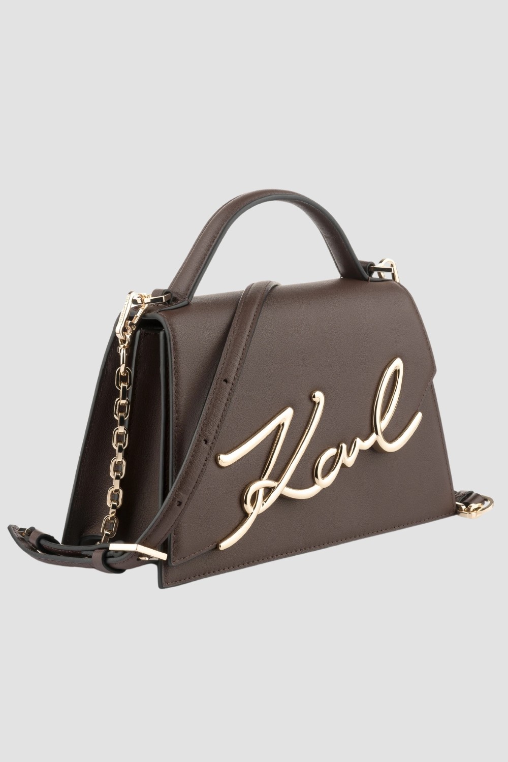 KARL LAGERFELD Chocolate Women's Crossbody Handbag