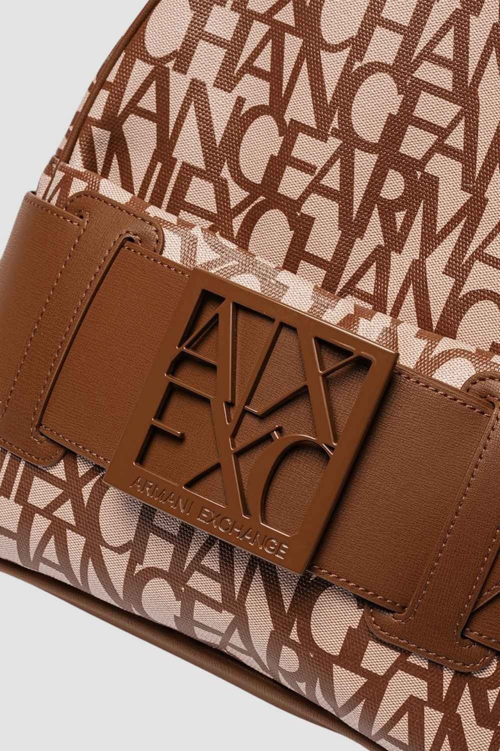 ARMANI EXCHANGE Small brown backpack