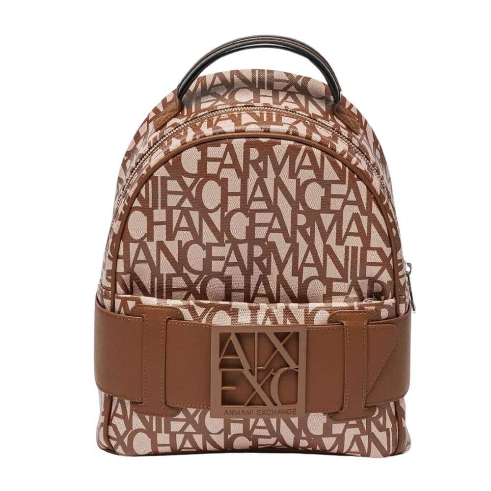 ARMANI EXCHANGE Small brown backpack