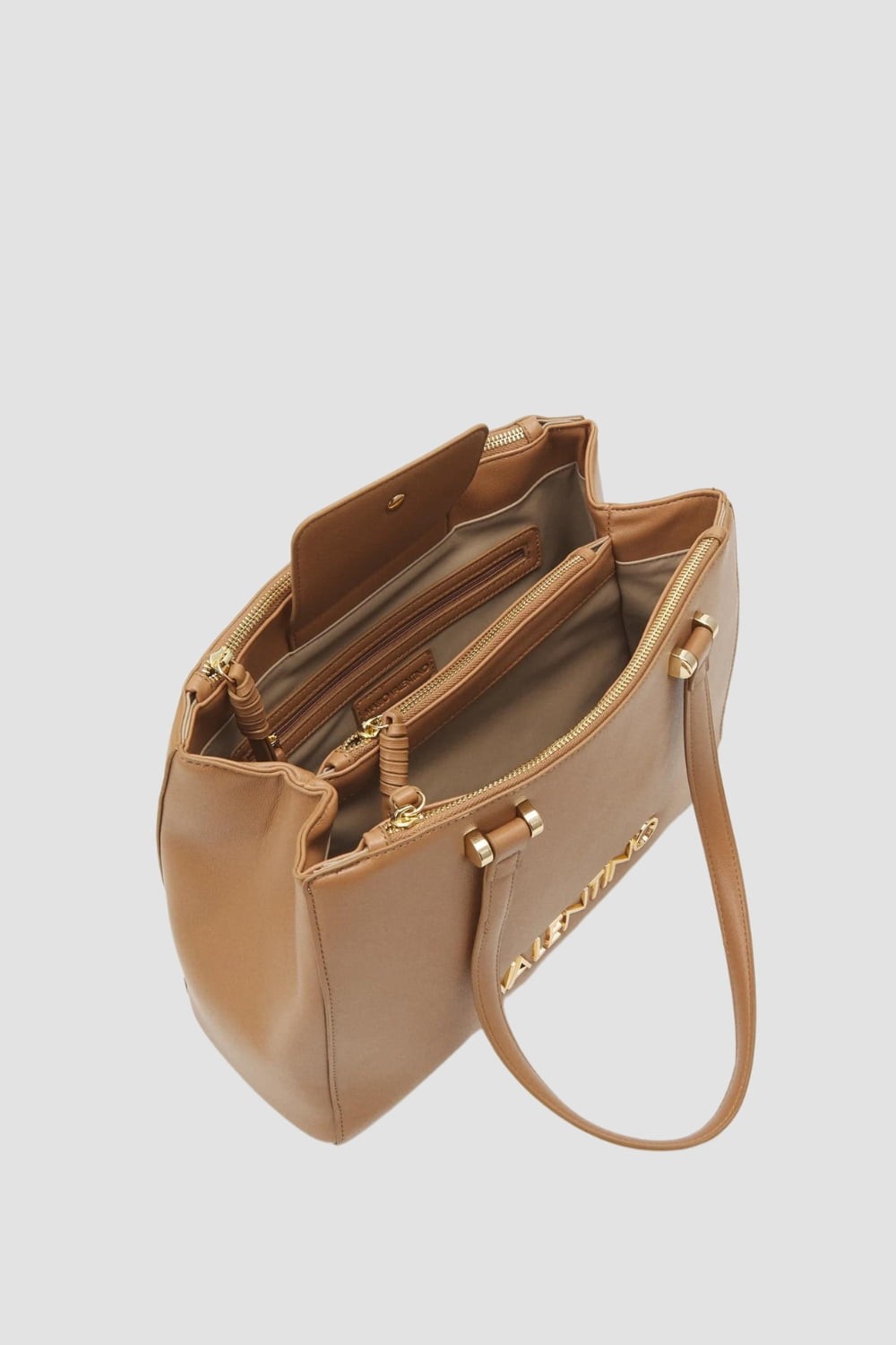 Geantă de cumpărături VALENTINO Brown Caprice