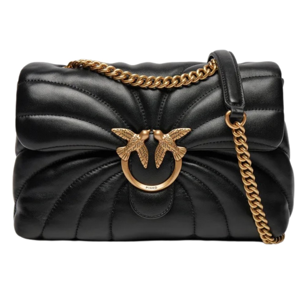 PINKO Czarna torebka Love Puff Classic AW25