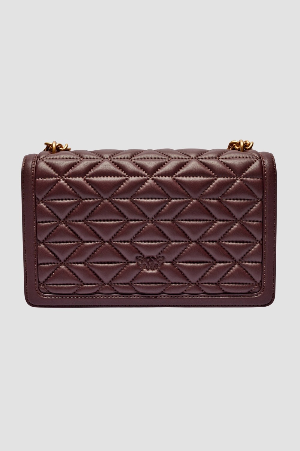 PINKO Brązowa torebka Love One Classic DC