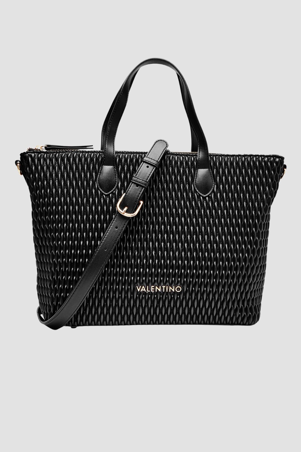 VALENTINO Czarna shopperka damska Frequency Re Shopping