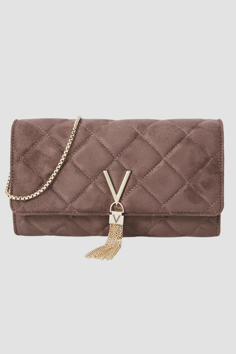 VALENTINO Жіноча сумочка в сірому кольорі Charlotte Pochette