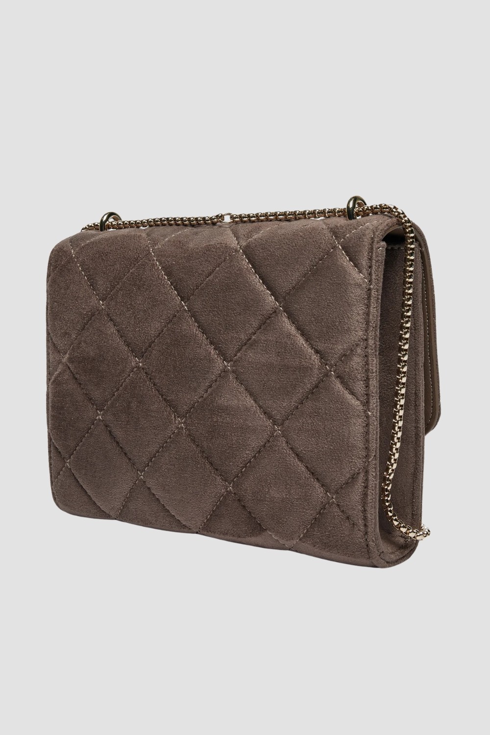 VALENTINO Brown Femeii Suede Charlotte Flap Bag