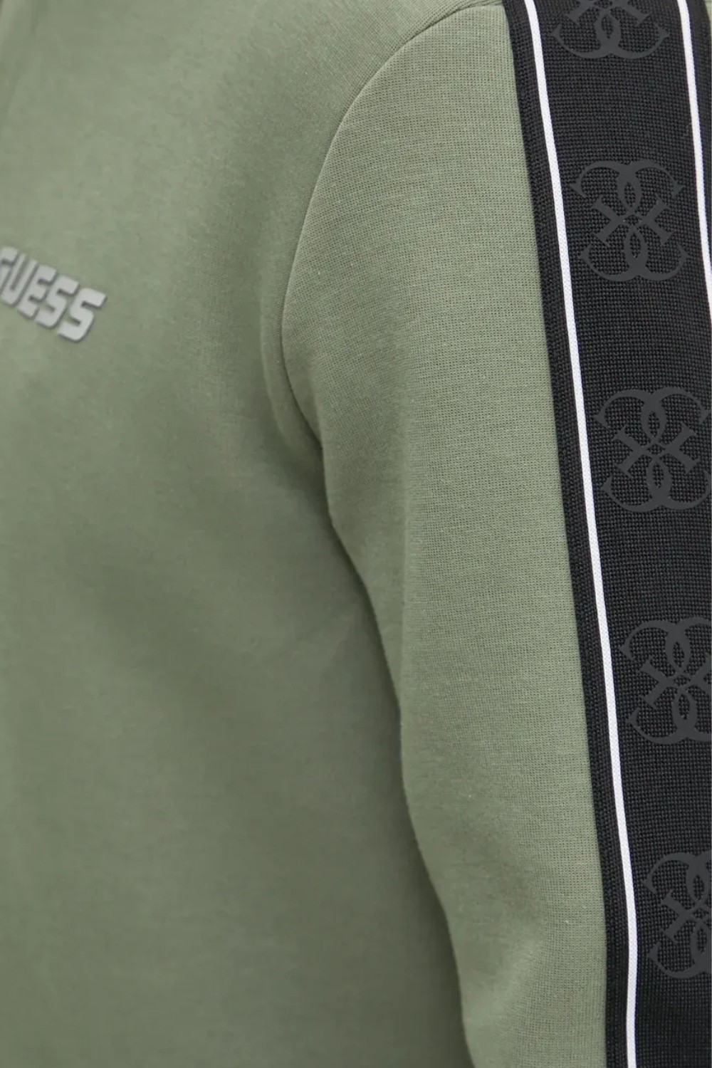 Чоловічий зелений світшот GUESS Міккі