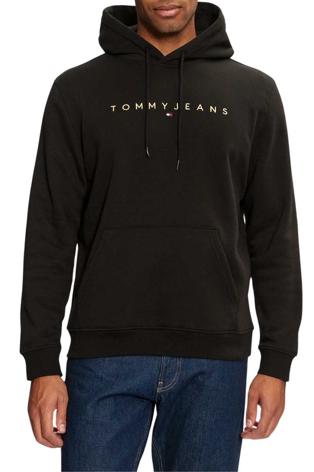 TOMMY JEANS Czarna męska bluza
