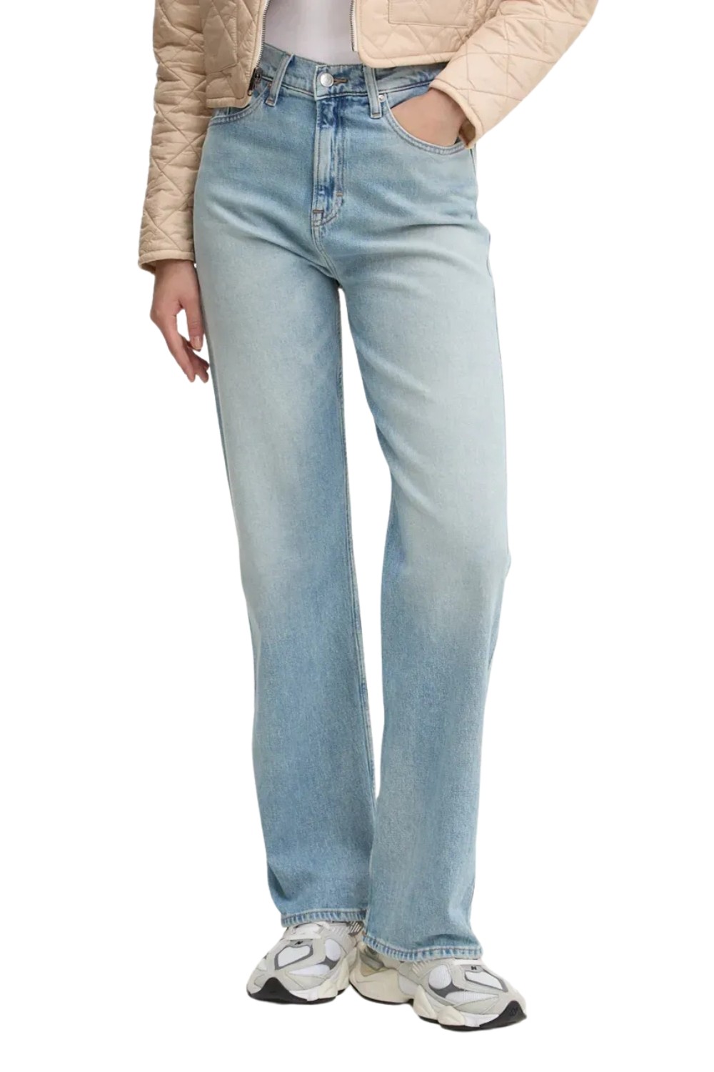 TOMMY JEANS Blue blugi pentru femei