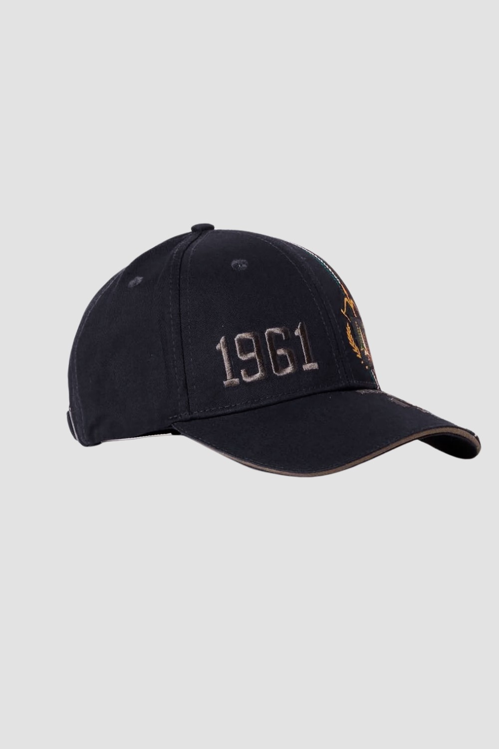 AERONAUTICA MILITARE Сlack men's cap Embroidered