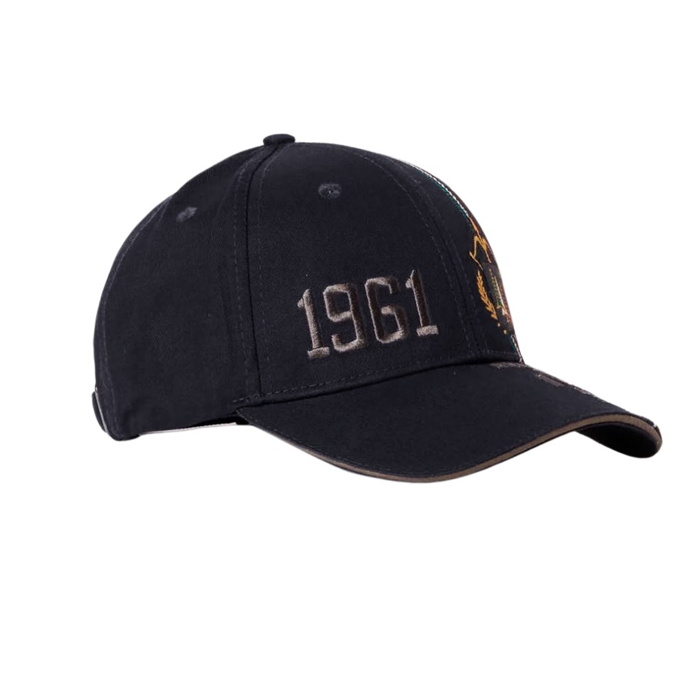 AERONAUTICA MILITARE Сlack men's cap Embroidered