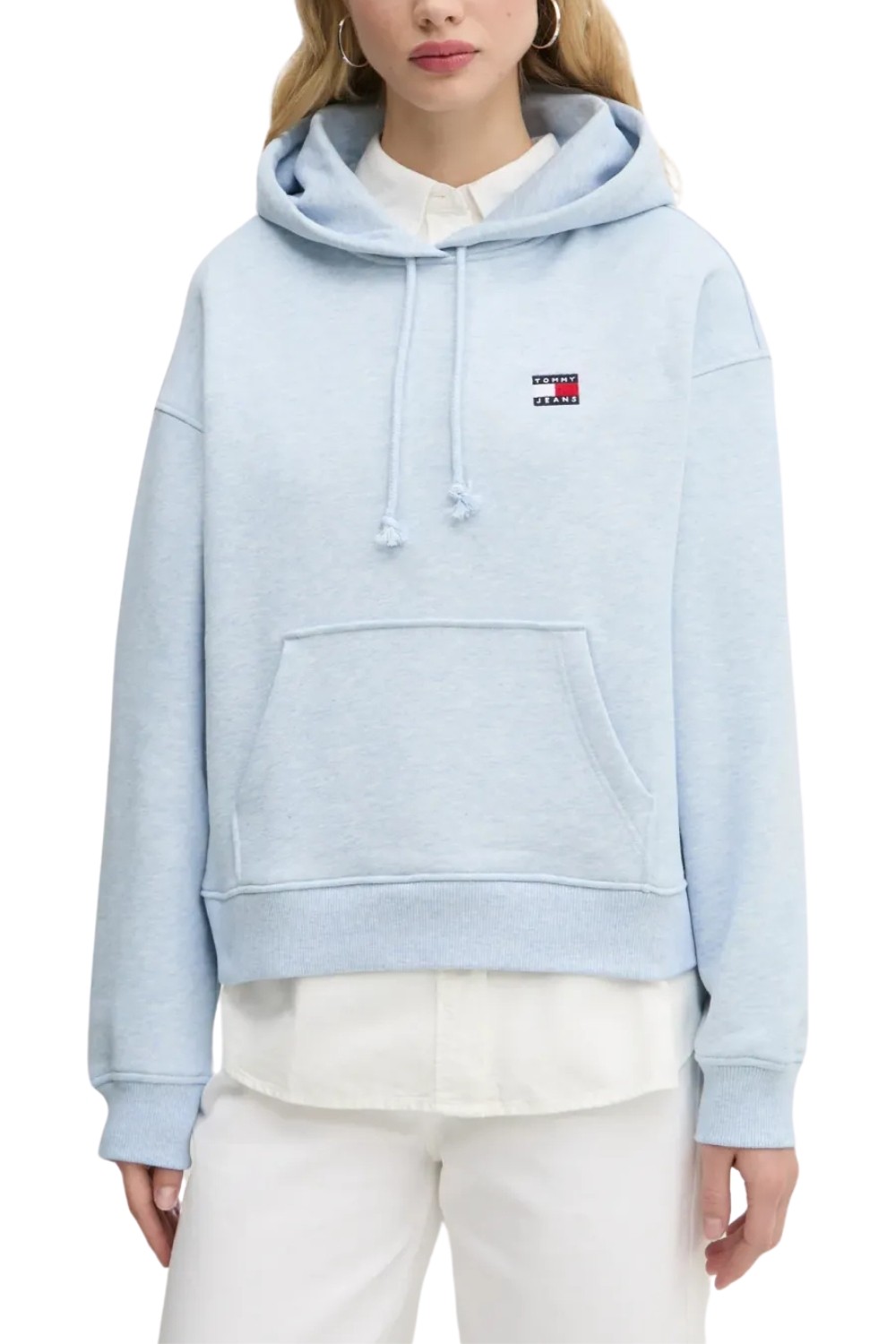 TOMMY JEANS Błękitna damska bluza