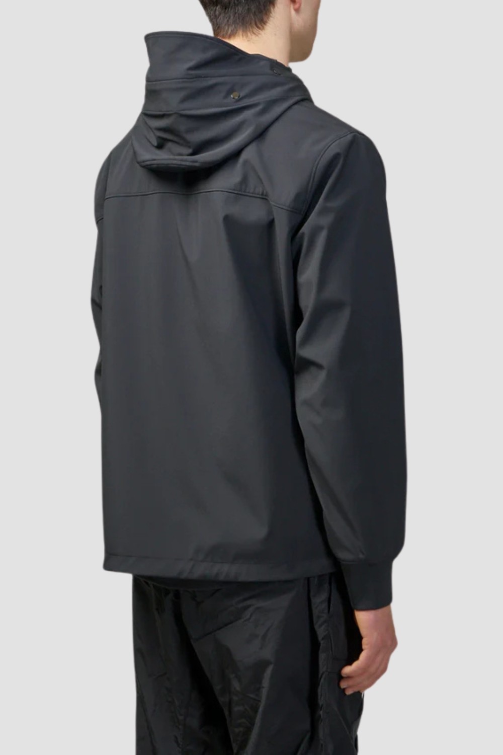 C.P. COMPANY Czarna męska kurtka wiatrówka Outerwear