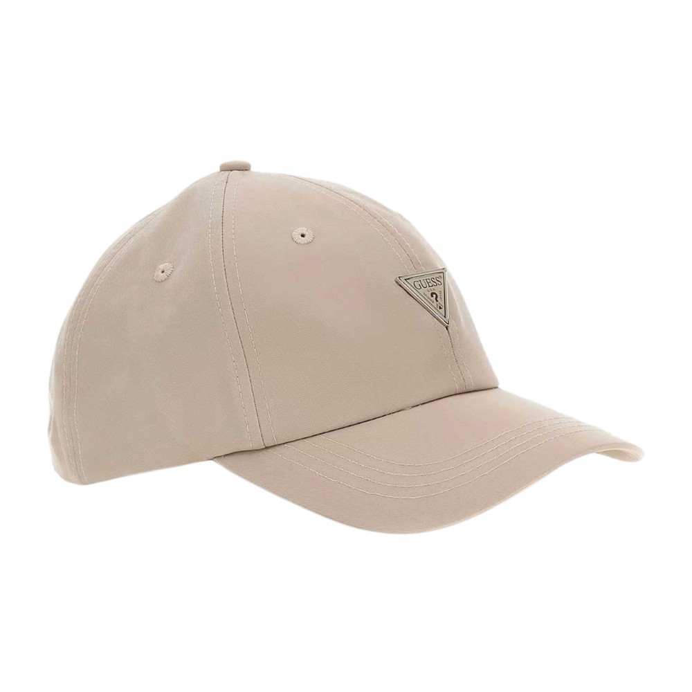 GUESS Beżowa czapka z daszkiem