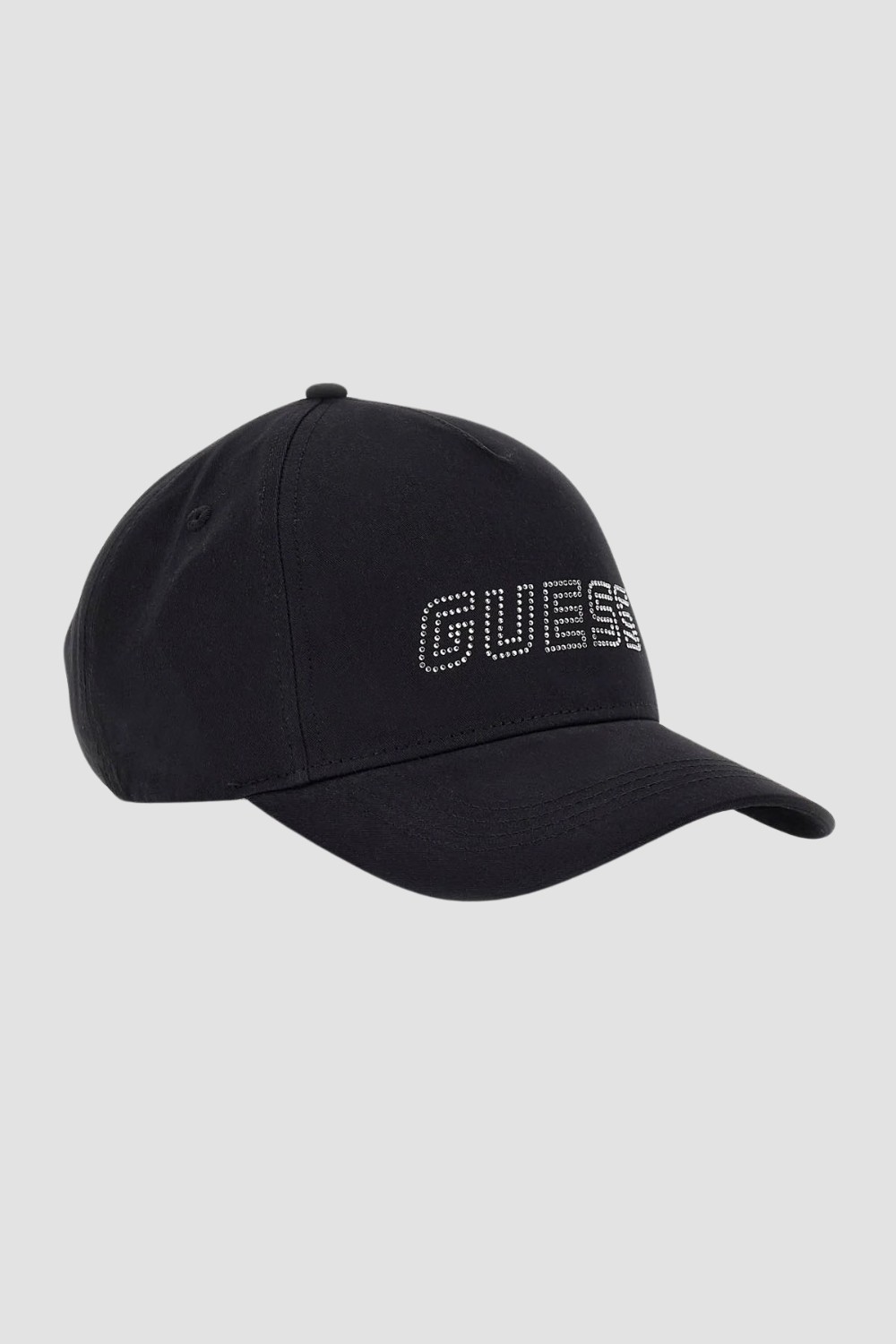 GUESS Czarna damska czapka z daszkiem