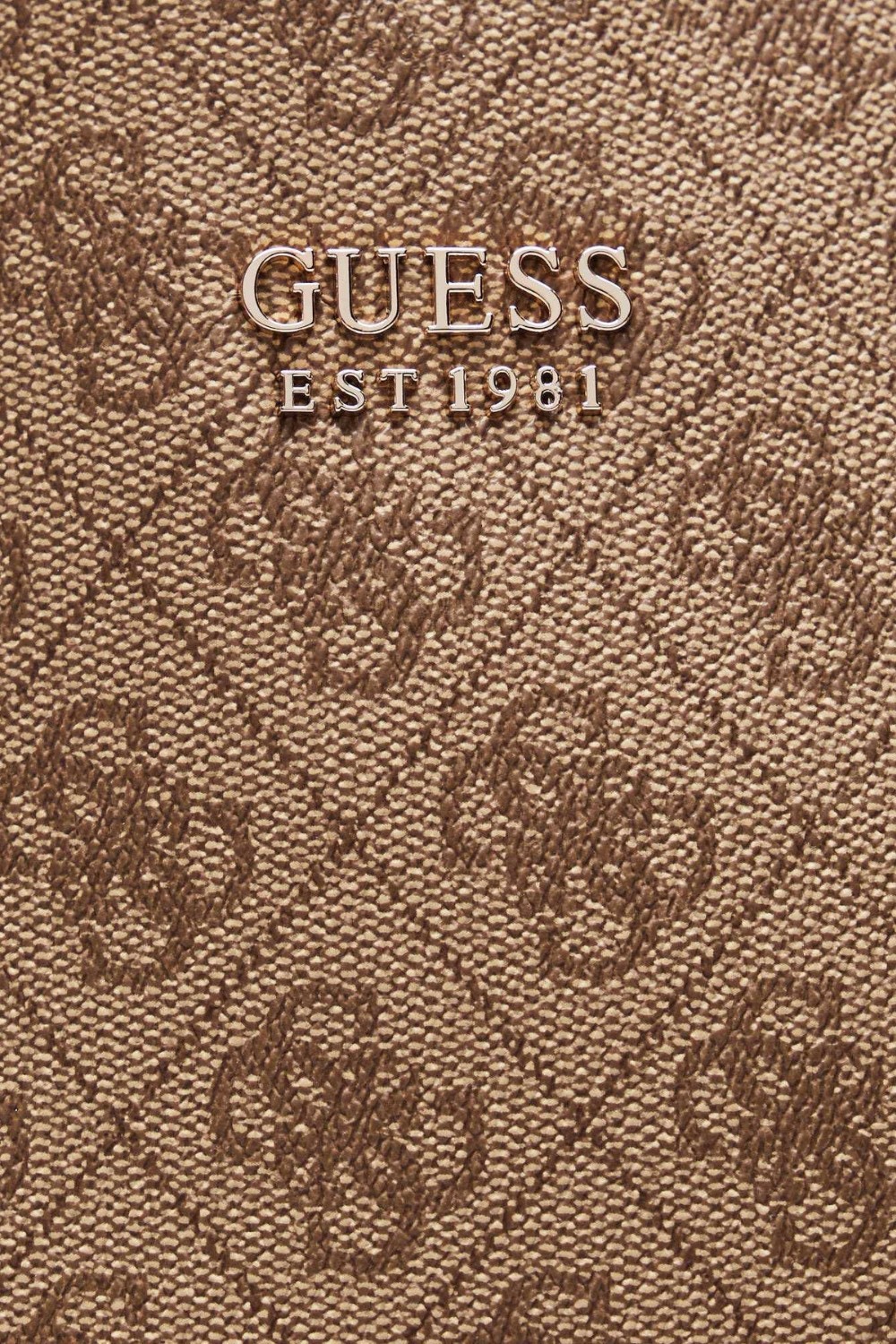 Жіноча сумка-шоппер GUESS Brenton коричневого кольору