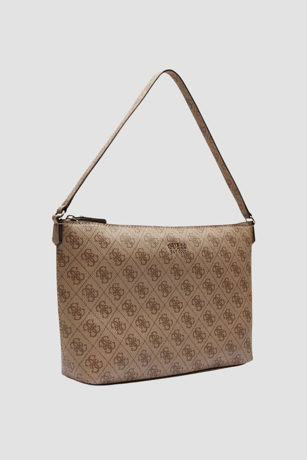 Жіноча сумка-шоппер GUESS Brenton коричневого кольору