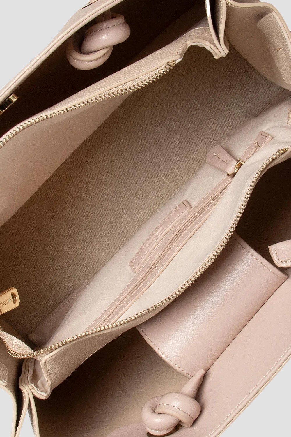 VALENTINO Beżowa shopperka Alexia