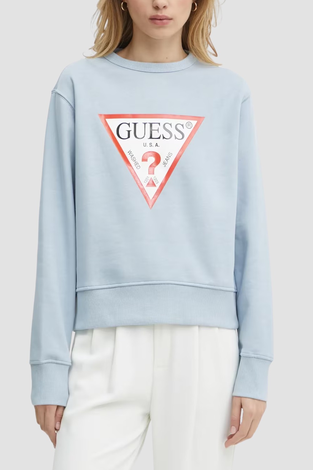 GUESS Blue Women's Original Sweatshirt