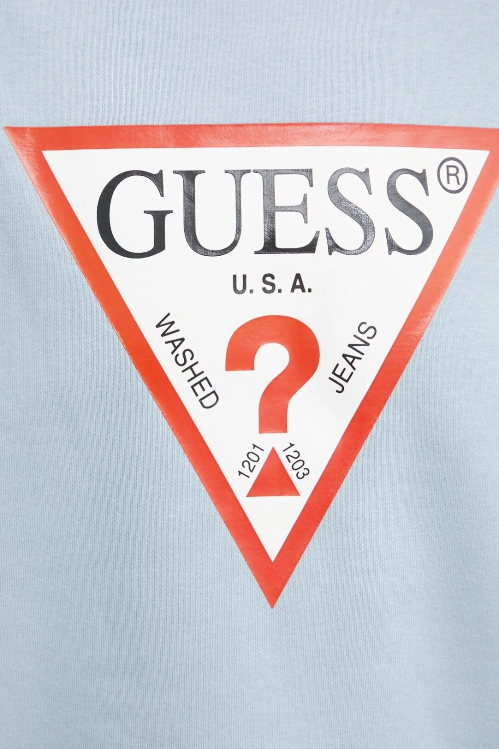 GUESS Blue Women's Original Sweatshirt