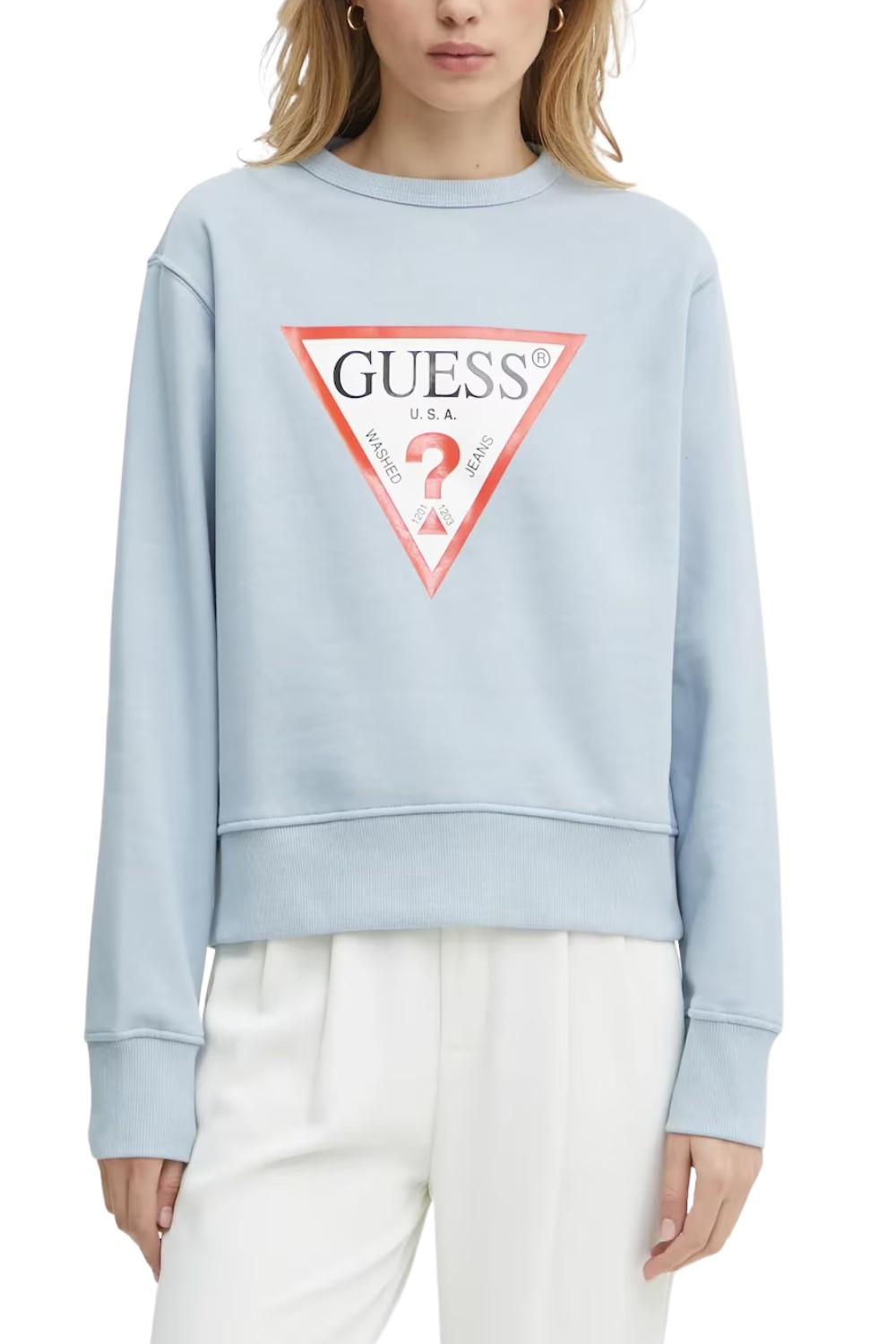 GUESS Blue Women's Original Sweatshirt