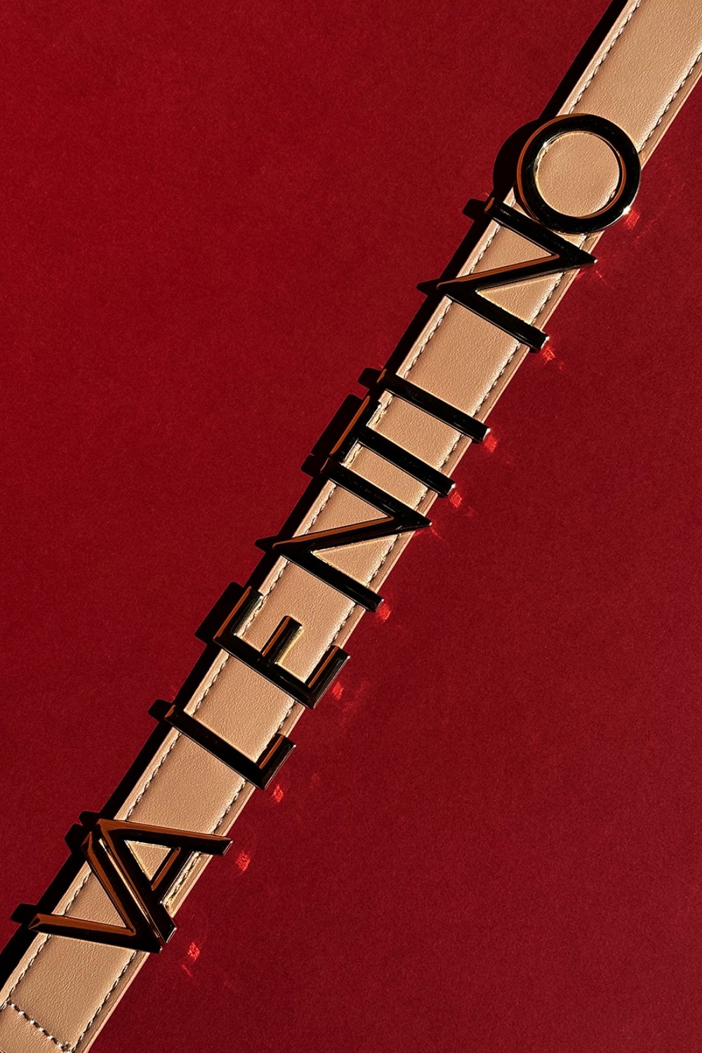 VALENTINO Beżowa shopperka Alexia