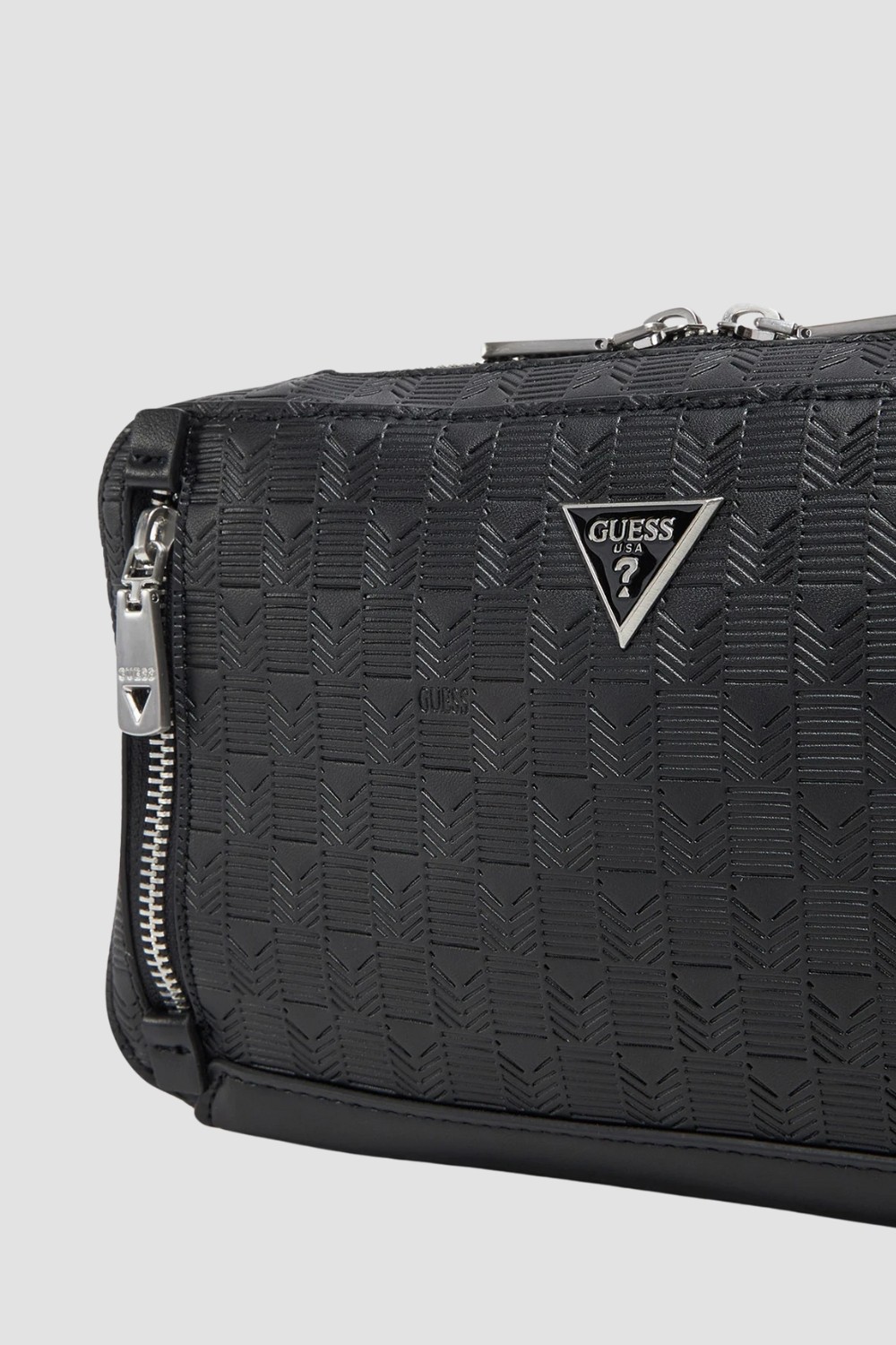 GUESS Czarna męska saszetka Torino Squared