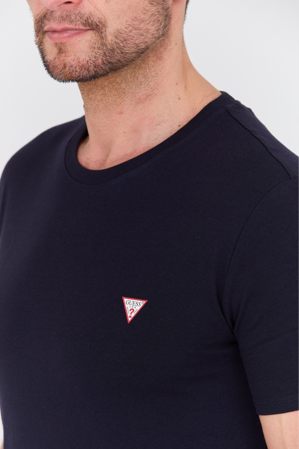 GUESS Granatowy męski t-shirt Core Tee