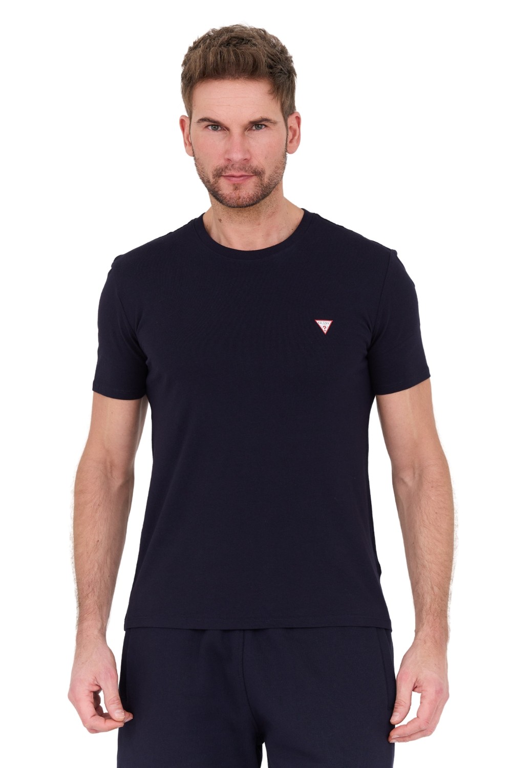 GUESS Granatowy męski t-shirt Core Tee