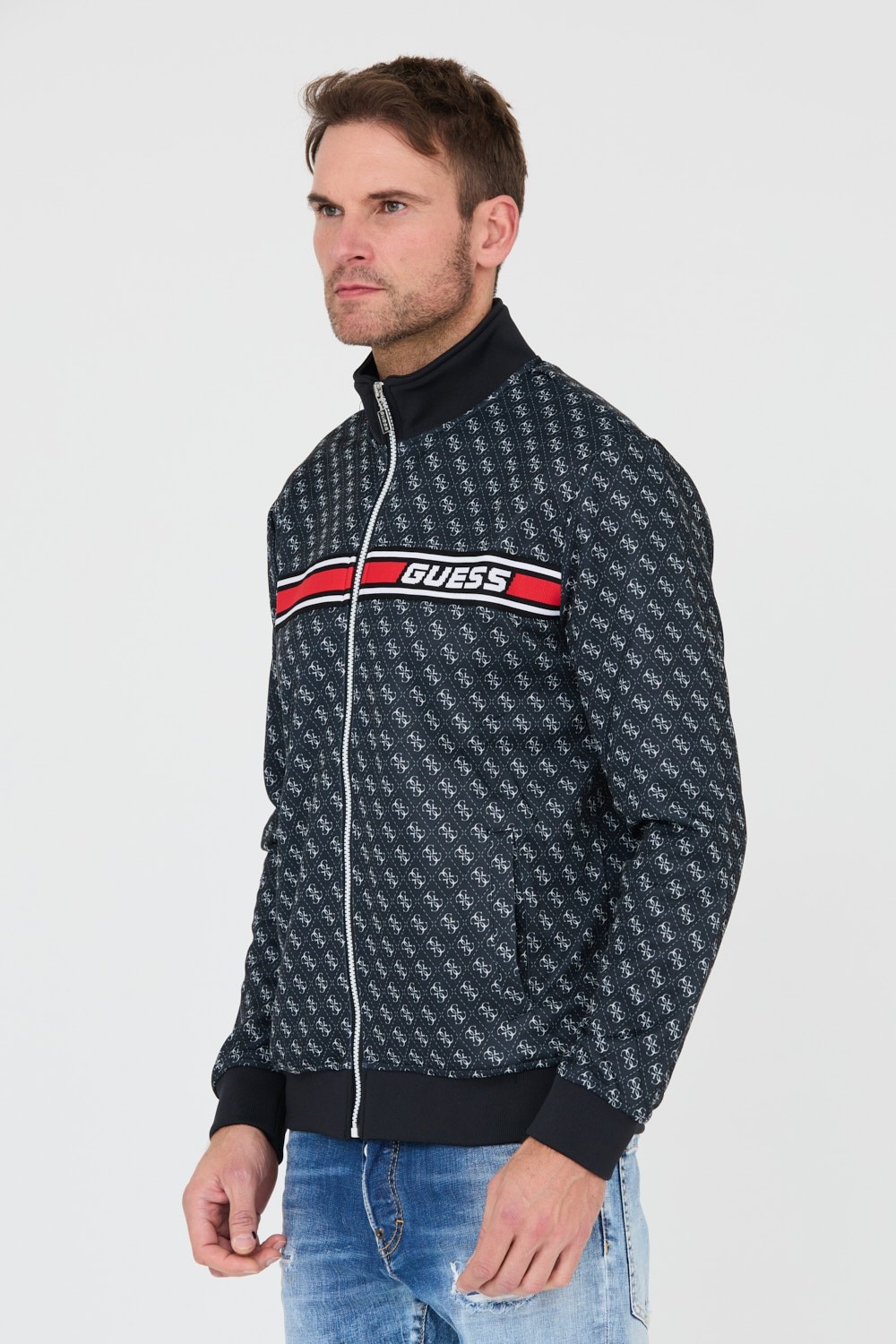 GUESS  Black logo sweatshirt