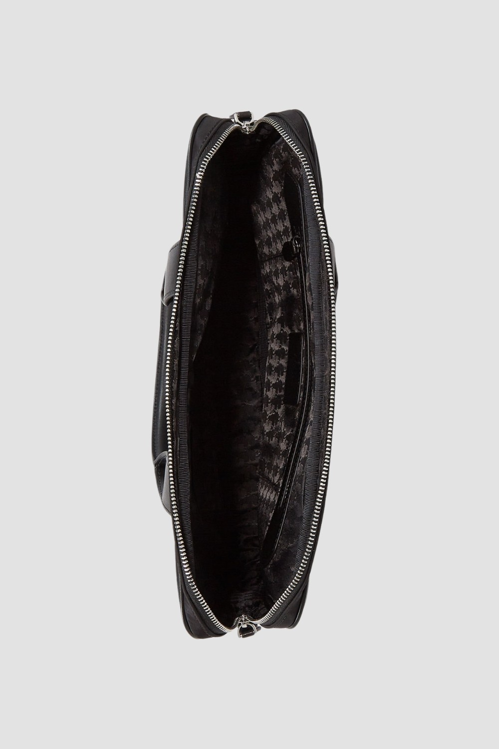 KARL LAGERFELD Czarna aktówka Ikon Neop