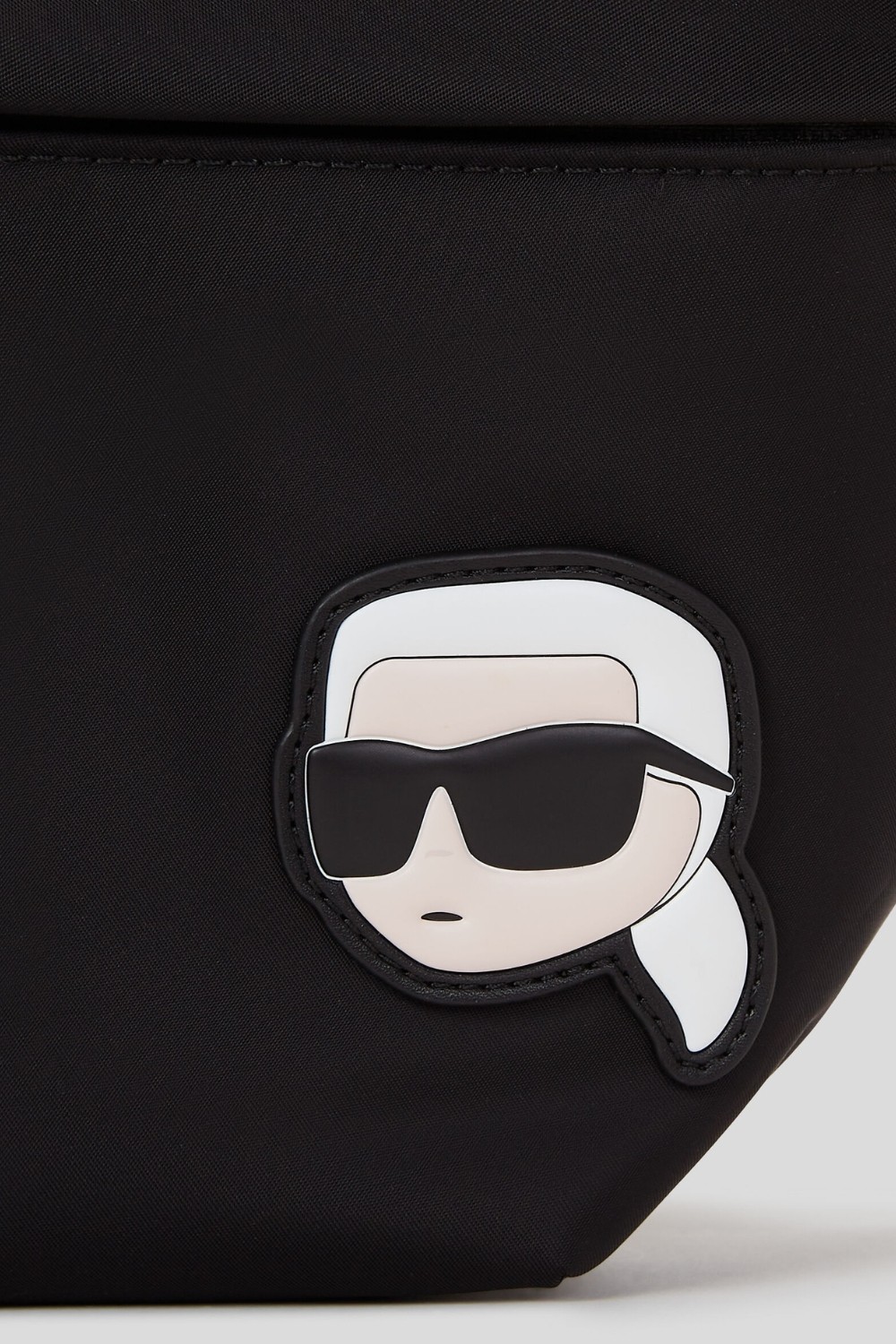 KARL LAGERFELD Сzarna nerka męska K/ikon Nylon Bumbag
