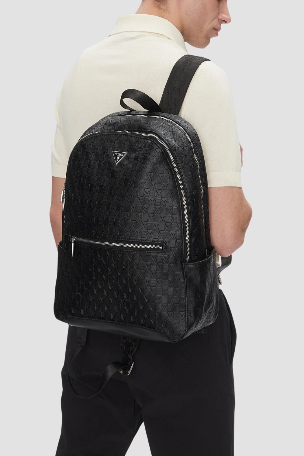 GUESS Czarny plecak męski Torino