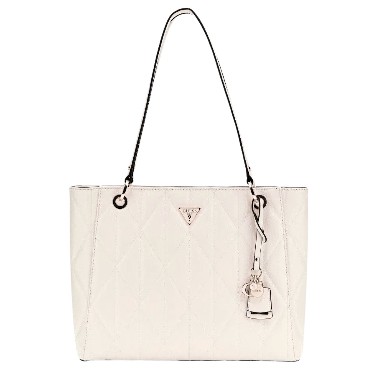 Жіноча біла сумочка GUESS Aldina