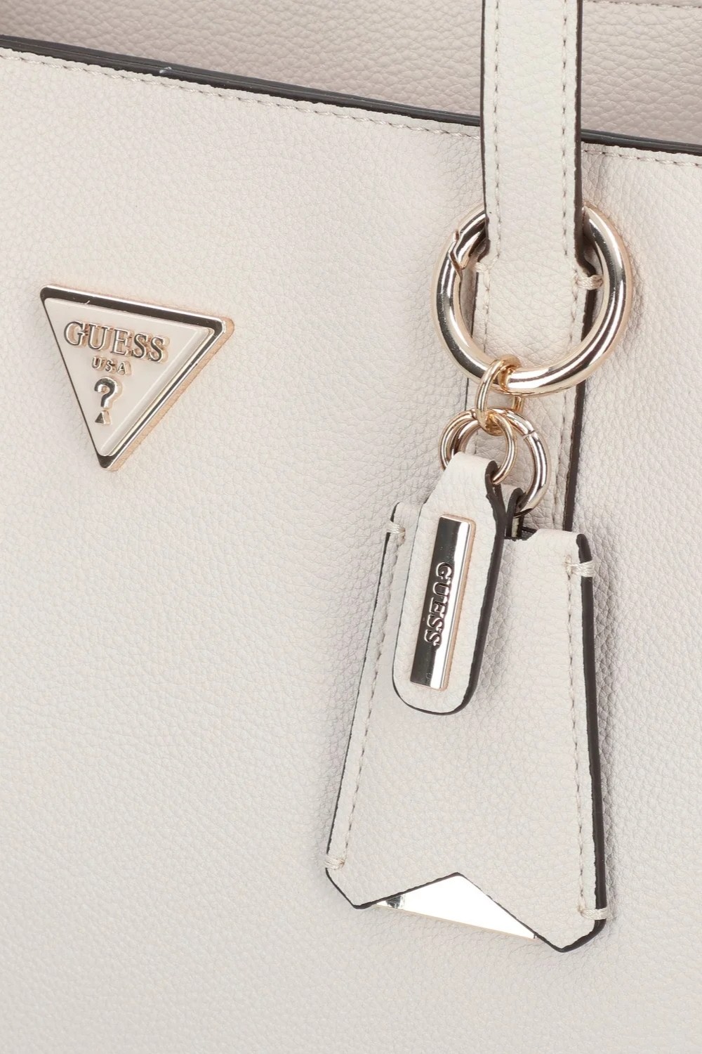 GUESS Geantă albă pentru femei Girlfriend Tote